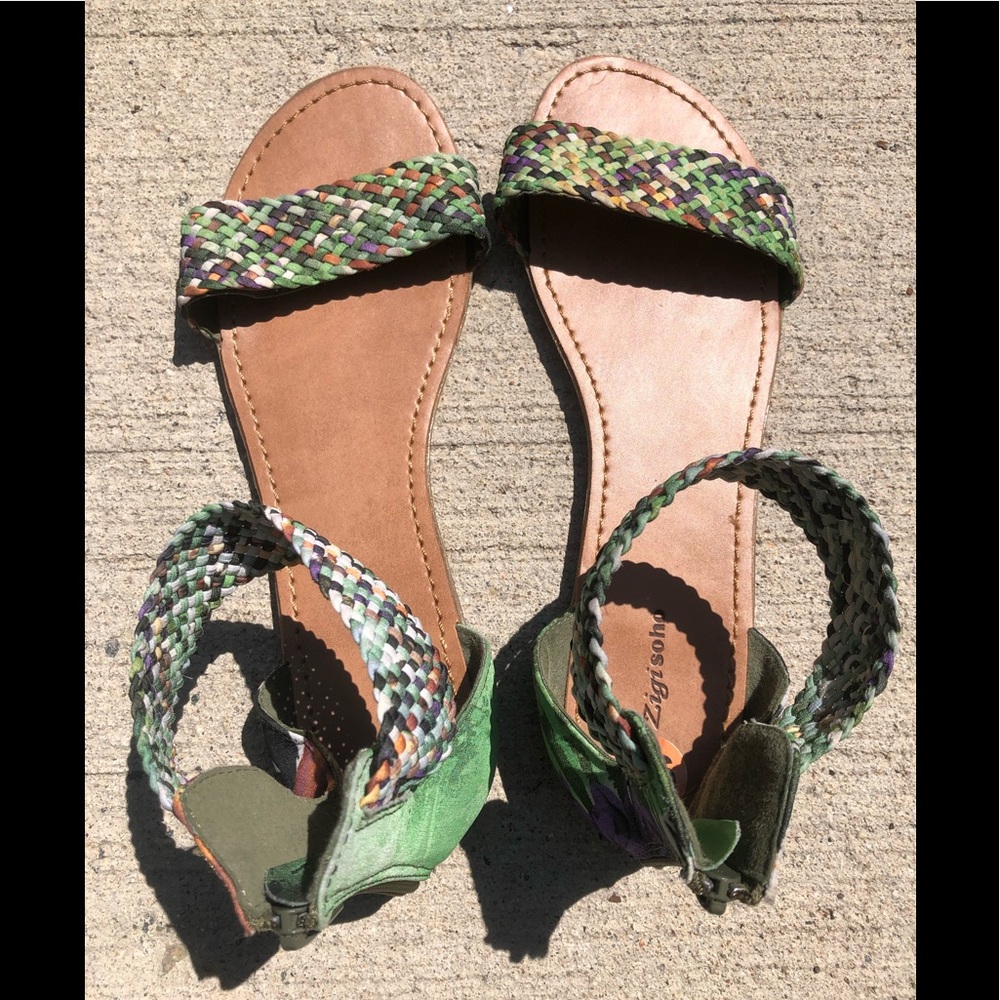 Zigi Soho Ankle Strap Sandal Size 9.5